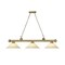 Z-Lite Cordon 3 Light Billiard, Rubbed Brass & Golden Mottle 2306-3RB-GM16 - alternate 5